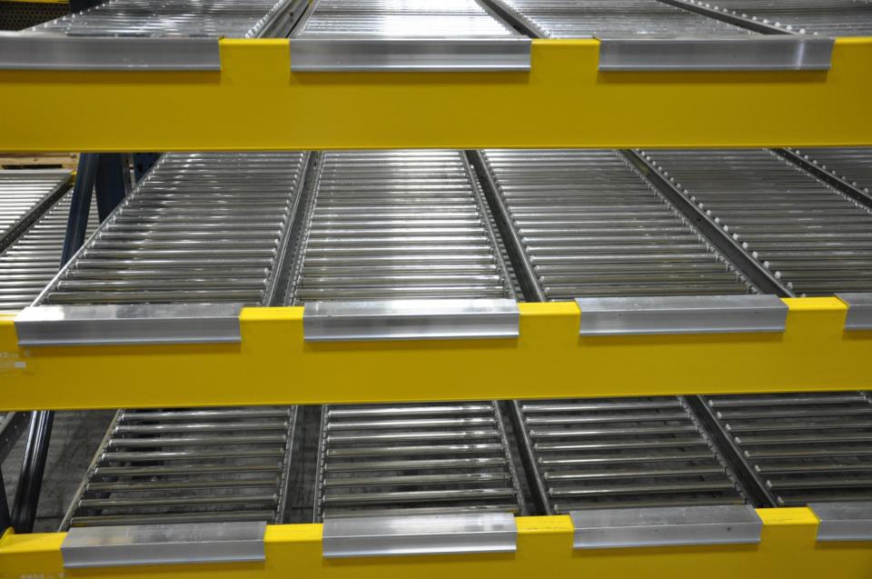 Carton Flow Rack storage system available in Tampa
