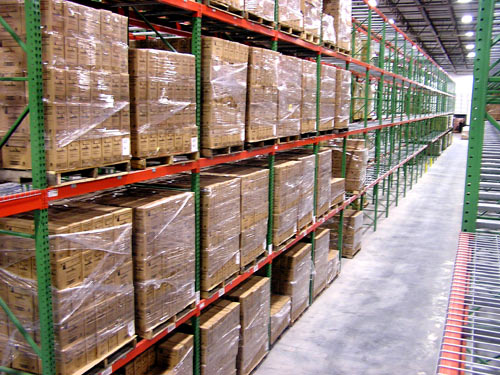 Pallet Rack storage system available in Tampa